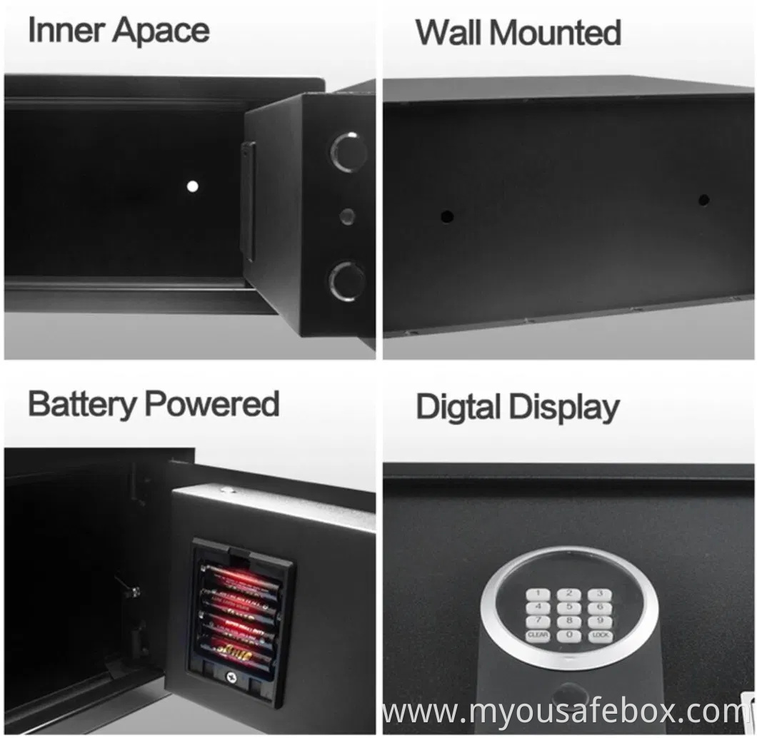 Shenone Mailbox Lock Apartment Electronic Security Box Hotel Room Safe